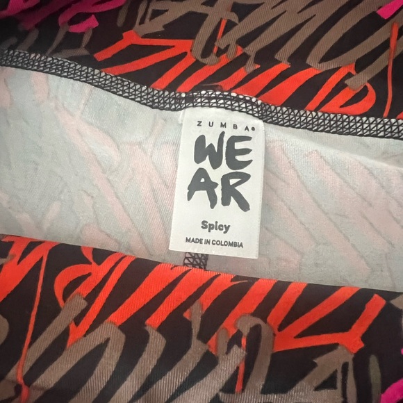 Zumba leggings good condition size small - Picture 3 of 3